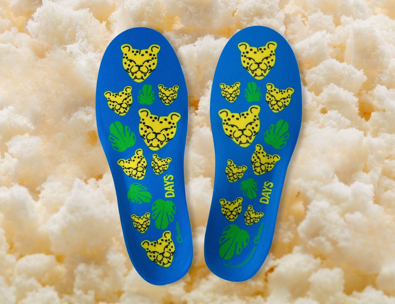 Ανατομικοί Πάτοι για Ενήλικες Cheetahs Comfy Blue