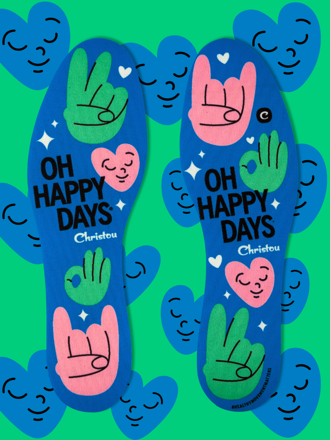 Oh Happy Days Fresh Blue