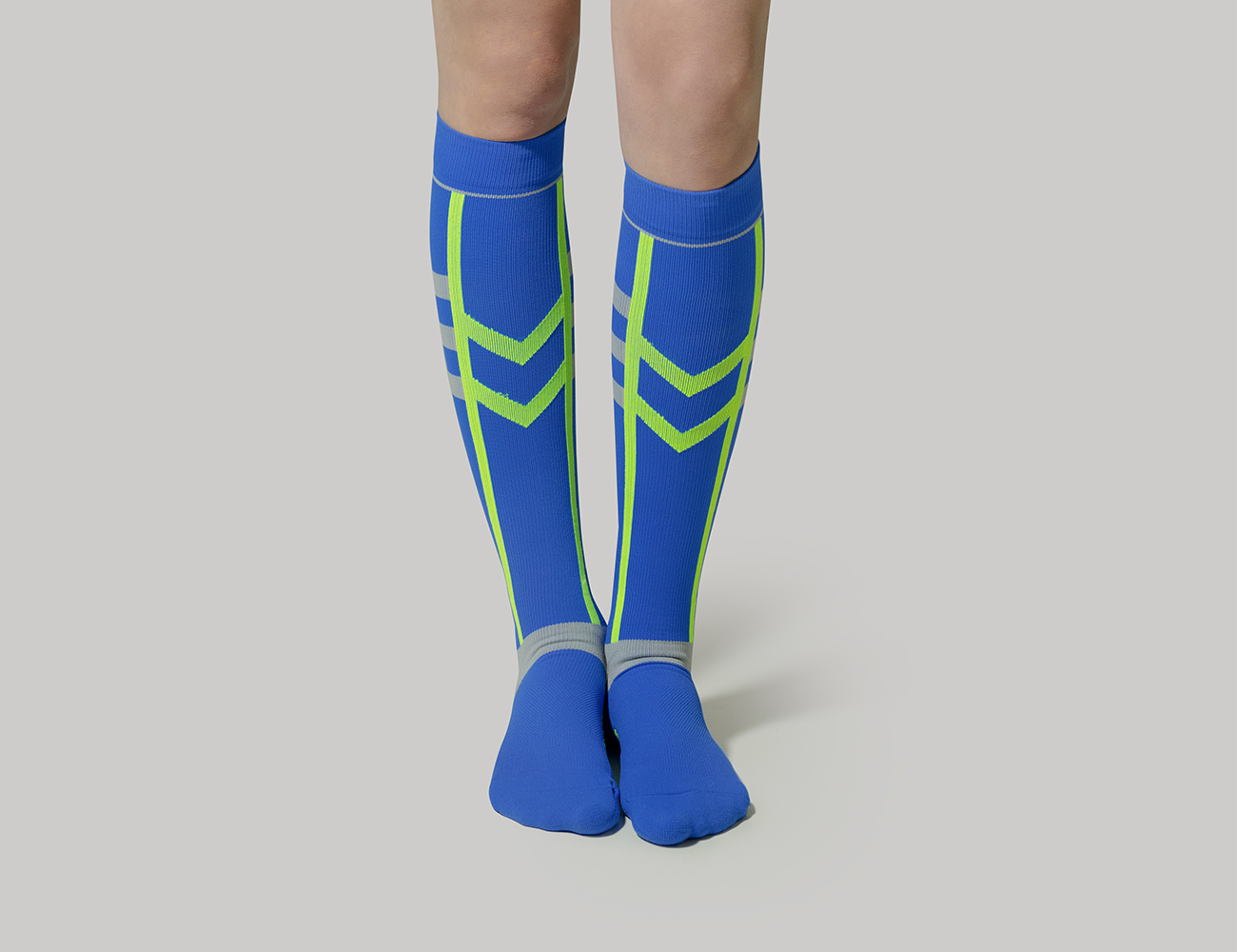Μπλε Αθλητικές Κάλτσες Διαβαθμισμένης Συμπίεσης Bundle