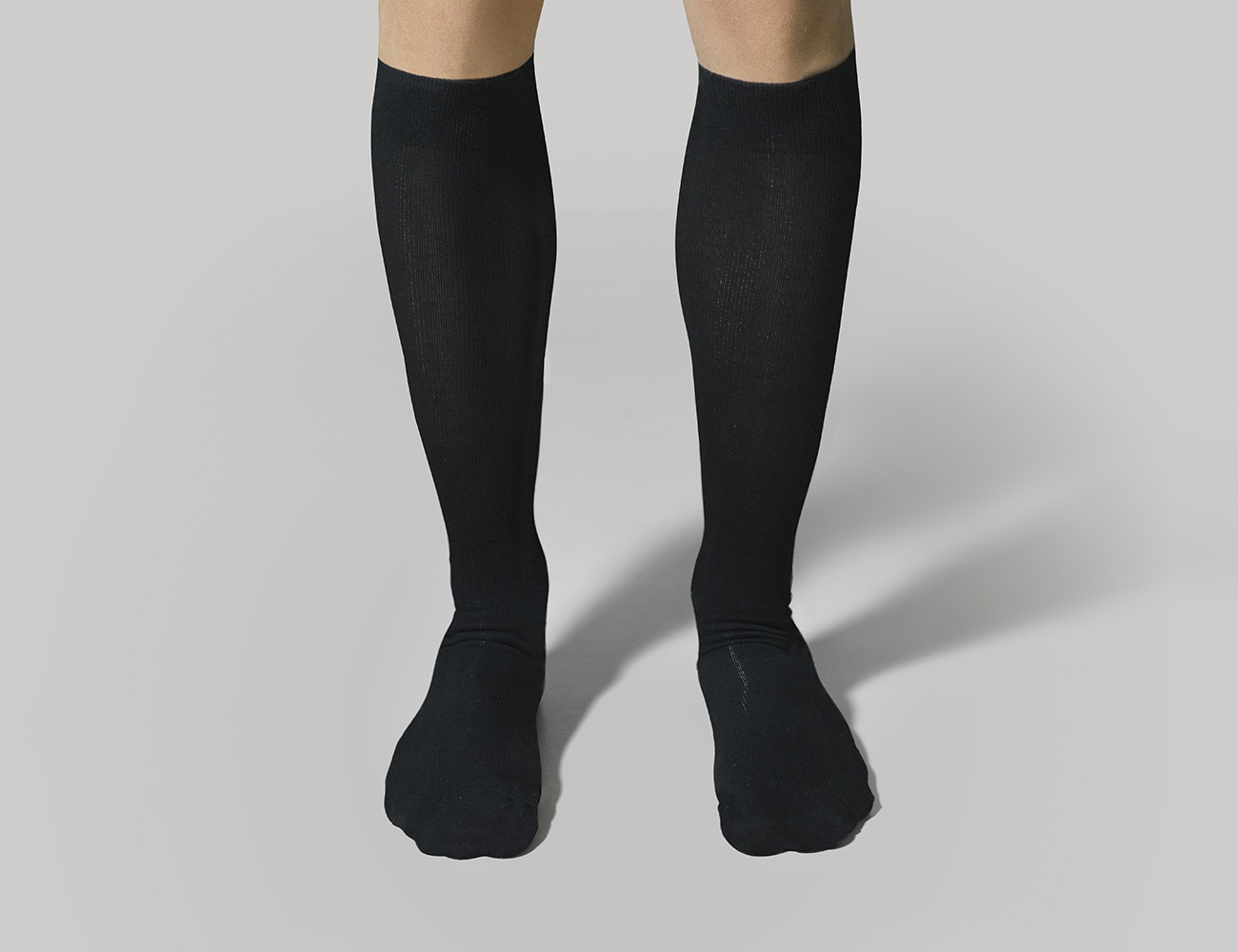 Αντρικές Κάλτσες Διαβαθμισμένης Συμπίεσης Light Edition Black